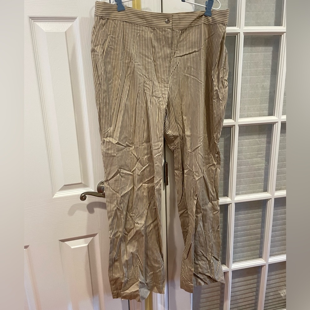 Chicos pin stripe pants